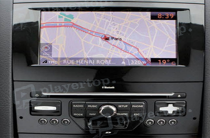 autoradio gps d origine peugeot 308